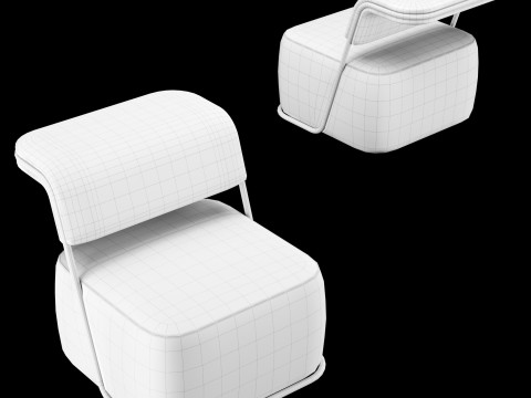 Modern lounge chair Model 3D