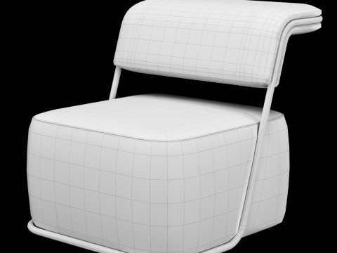 Modern lounge chair Model 3D