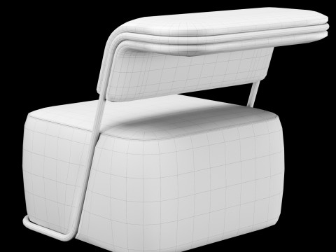 Modern lounge chair Model 3D