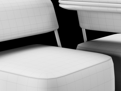 Modern lounge chair Model 3D