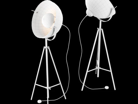 Modern floor lamp 1 3D Model