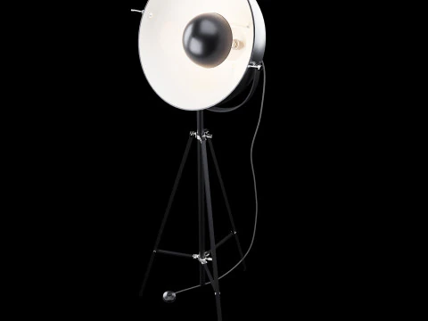 Modern floor lamp 1 3D Model