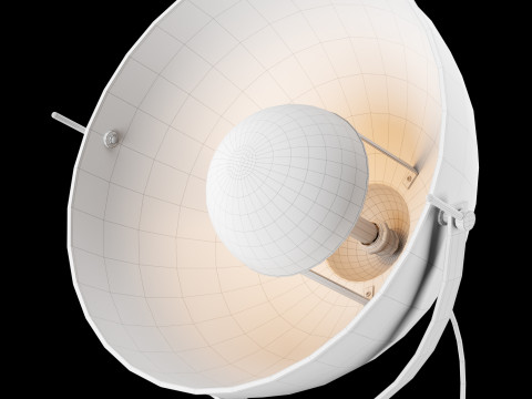 Modern floor lamp 1 3D Modell