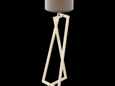 Modern floor lamp 2 Model 3D