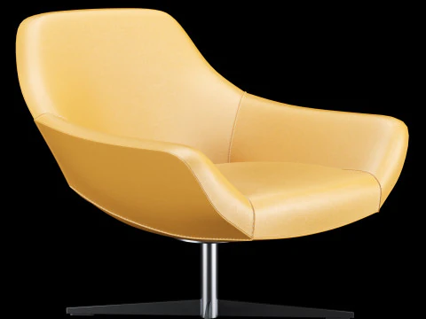 Modern lounge chair 1 3D Model