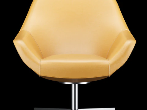 Modern lounge chair 1 3D Model