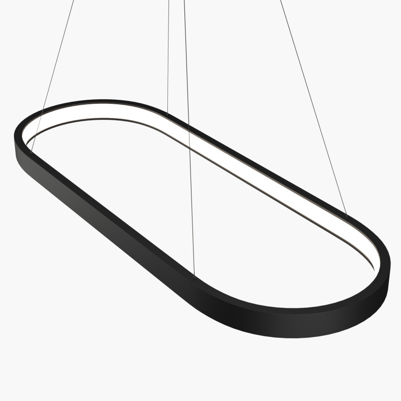 Modern pedant LED light 1 3D 모델 .c4d .max .obj .3ds .fbx .stl .blend 