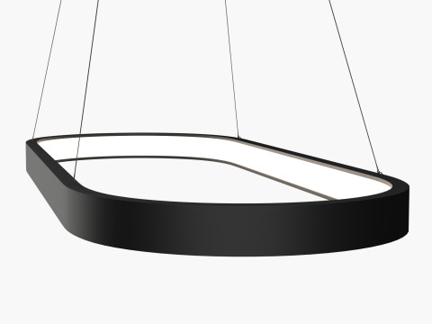 Modern pedant LED light 1 3D 모델