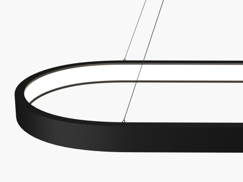 Modern pedant LED light 1 3D 모델