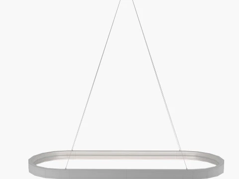 Modern pedant LED light 1 3D Model