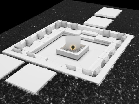 Garden patio 3Dモデル