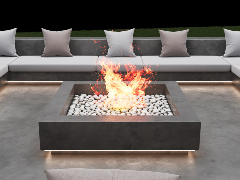 Garden patio 3Dモデル