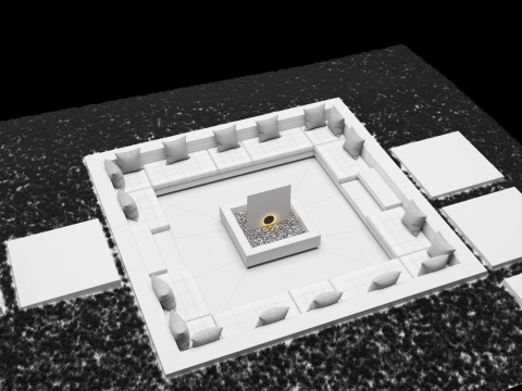 Garden patio 3Dモデル