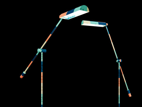 Modern floor lamp 3 Model 3D