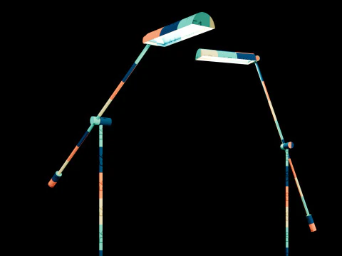 Modern floor lamp 3 3D Model
