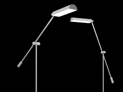 Modern floor lamp 3 Model 3D