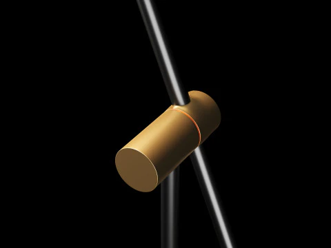 Modern floor lamp 3 3D Model