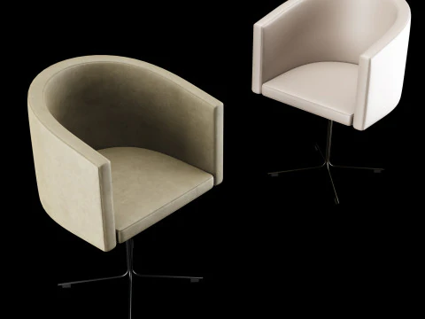 silla de trabajo moderna Modelo 3D