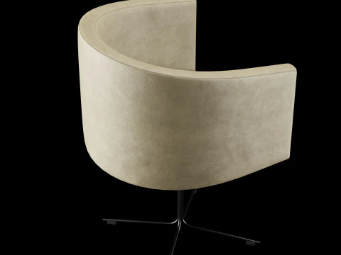 silla de trabajo moderna Modelo 3D