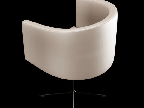 silla de trabajo moderna Modelo 3D