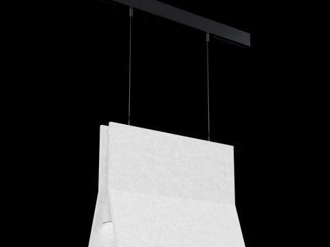 Lampu gantung magnit track 01 Model 3D