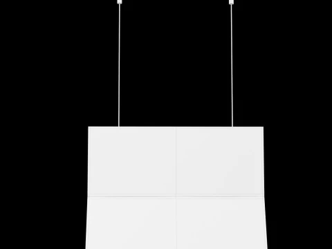 Track magnit chandelier light 01 3D Model