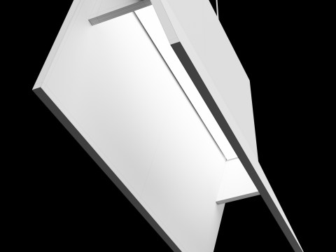 Track magnit chandelier light 01 3D Modell