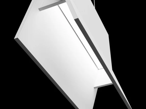 Track magnit chandelier light 01 3D Model