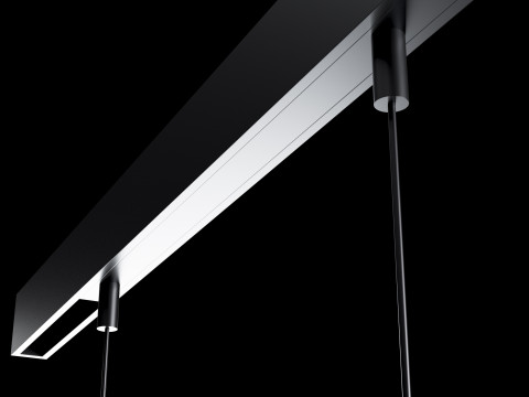 Track magnit chandelier light 01 3D Modell