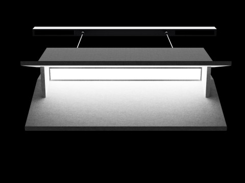 Track magnit chandelier light 01 3D Modell