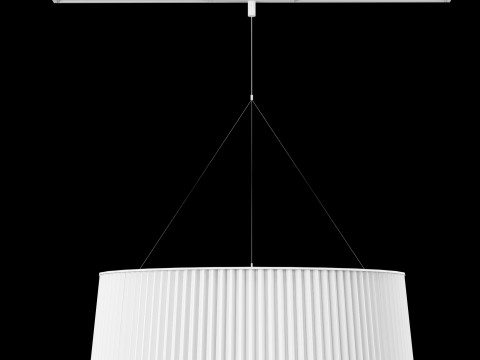 Люстра трекова магнітна 02 3D Модель