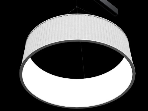 Люстра трекова магнітна 02 3D Модель