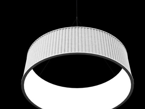 Люстра трекова магнітна 02 3D Модель