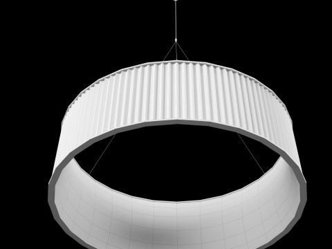 Люстра трекова магнітна 02 3D Модель