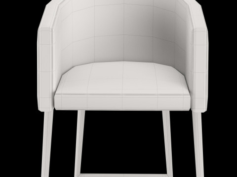 Sedia bar e standard 5 Modello 3D