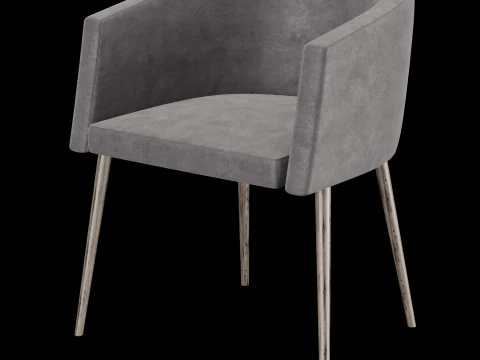 Bar and standart chair 5 3D Model