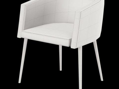 Sedia bar e standard 5 Modello 3D