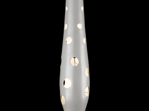 Modern concrete floor lamp 3D Model