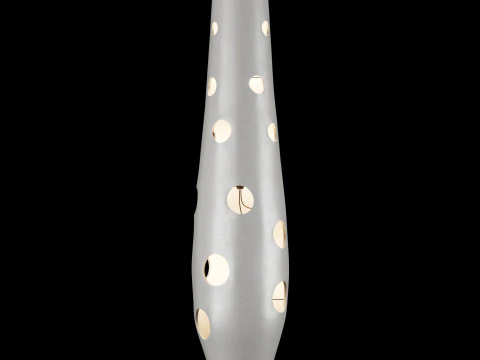 Modern concrete floor lamp 3D Model