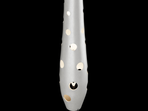 Modern concrete floor lamp 3D Model