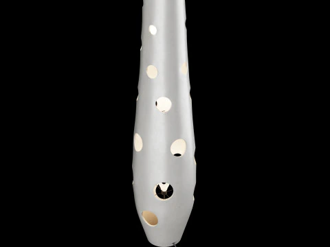 Modern concrete floor lamp 3D Model