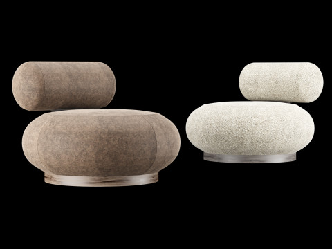 Modern lounge chair 5 3D Modell