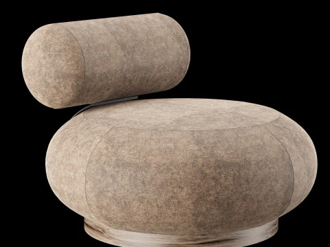 Modern lounge chair 5 3D Model