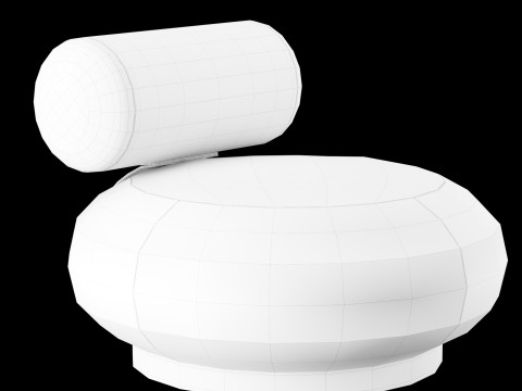 Modern lounge chair 5 3D Модель