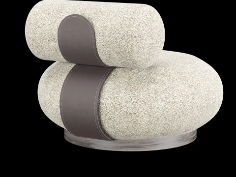 Modern lounge chair 5 3D Model