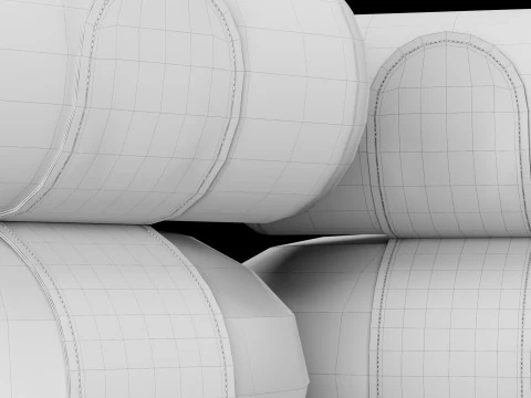 Modern lounge chair 5 3D Model