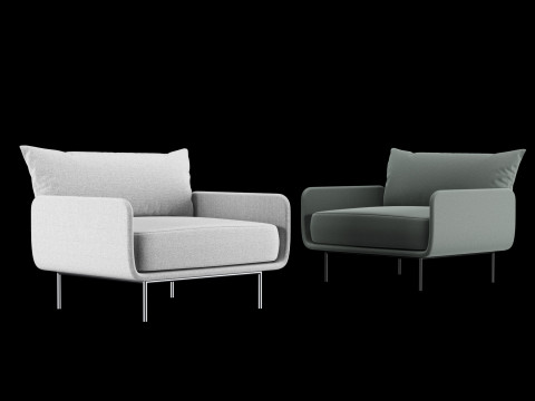 Lounge chair 3D Modell