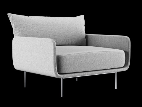 ラウンジチェア 3Dモデル