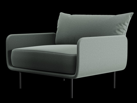 ラウンジチェア 3Dモデル