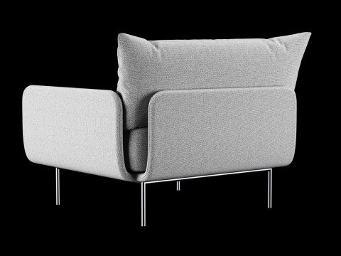 ラウンジチェア 3Dモデル